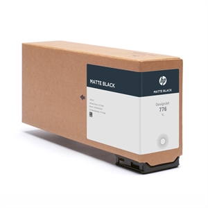 HP 776 cartuccia di inchiostro, 1 litro, Matt Black